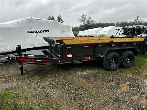 2024 MAXX-D TRAILERS 7x14x2 DUMP DKX 14K in Redding, California - Photo 1