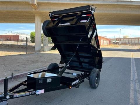 2024 IRON PANTHER TRAILERS 5X8X2 DUMP DT374 3K in Redding, California - Photo 3