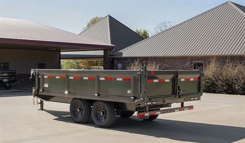 2024 MAXX-D TRAILERS 8X16X2 DECKOVER DUMP D9X 17.5K in Redding, California