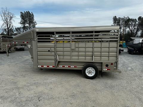 2024 GR TRAILERS 6.8X14 7K GN STOCK TRAILER in Redding, California - Photo 1