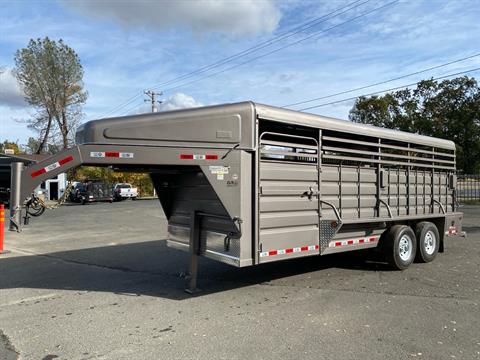 2025 GR TRAILERS 6.8X20 STOCK GN 14K TRAILER in Redding, California