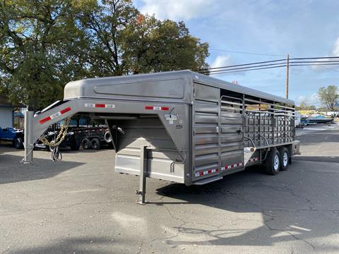 2025 GR TRAILERS 6.8X24 STOCK GN 14K TRAILER in Redding, California