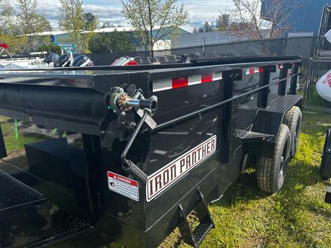 2024 IRON PANTHER TRAILERS 7X14X2 14K DUMP in Redding, California - Photo 4