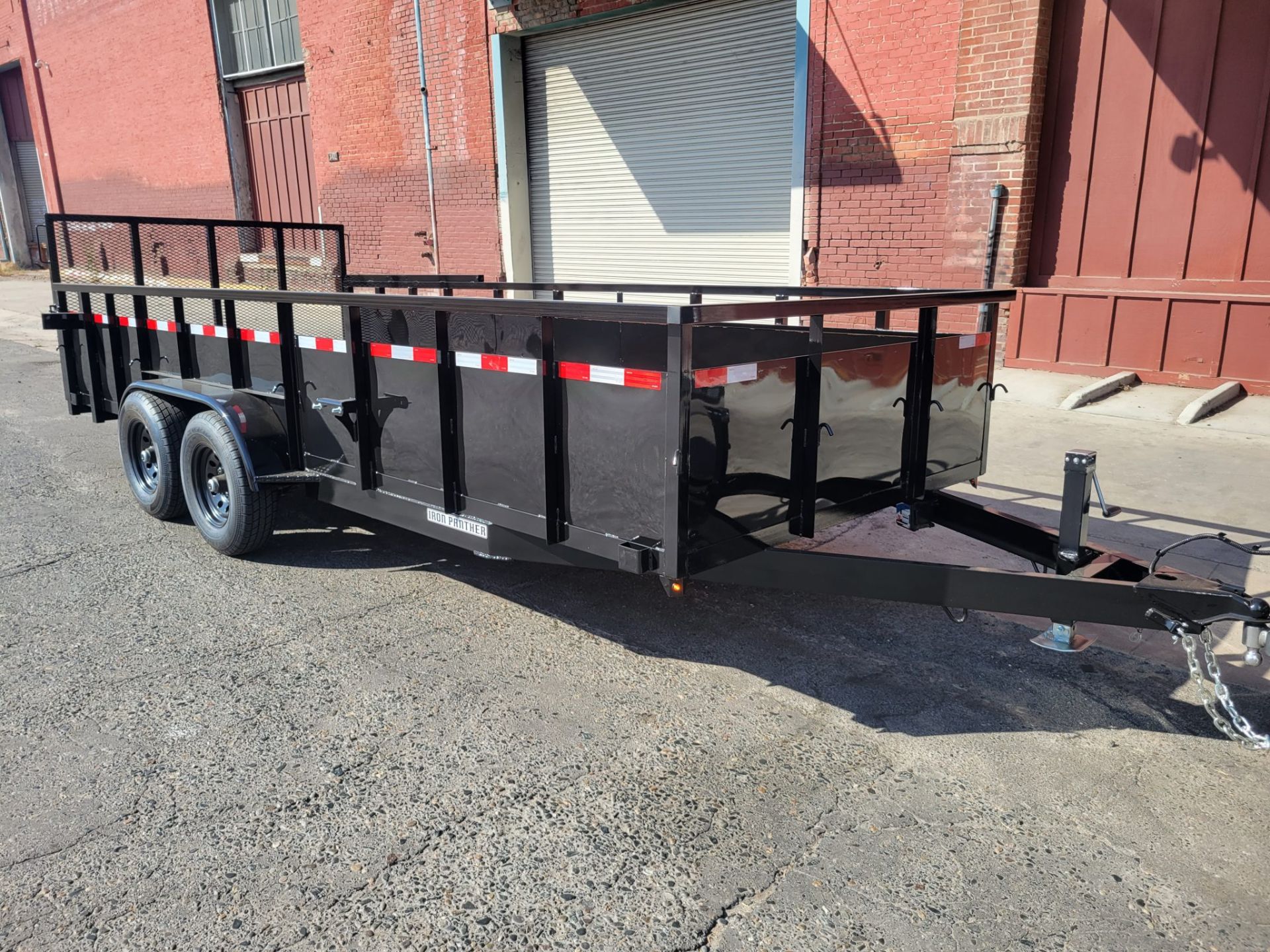 2024 IRON PANTHER TRAILERS 7X14 LANDSCAPE TA LT142 in Paso Robles, California - Photo 8