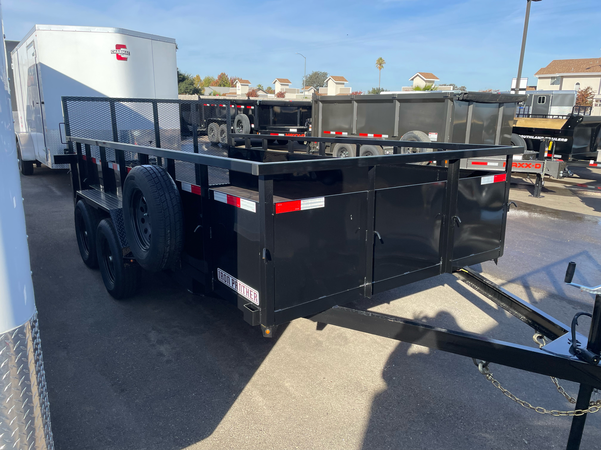 2024 IRON PANTHER TRAILERS 7X14 LANDSCAPE TA LT142 in Paso Robles, California - Photo 4