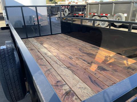 2024 IRON PANTHER TRAILERS 7X14 LANDSCAPE TA LT142 in Paso Robles, California - Photo 7
