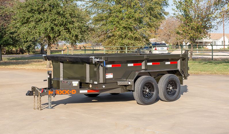 2025 MAXX-D TRAILERS 6X12X3 DUMP D7X 10K in Paso Robles, California - Photo 1