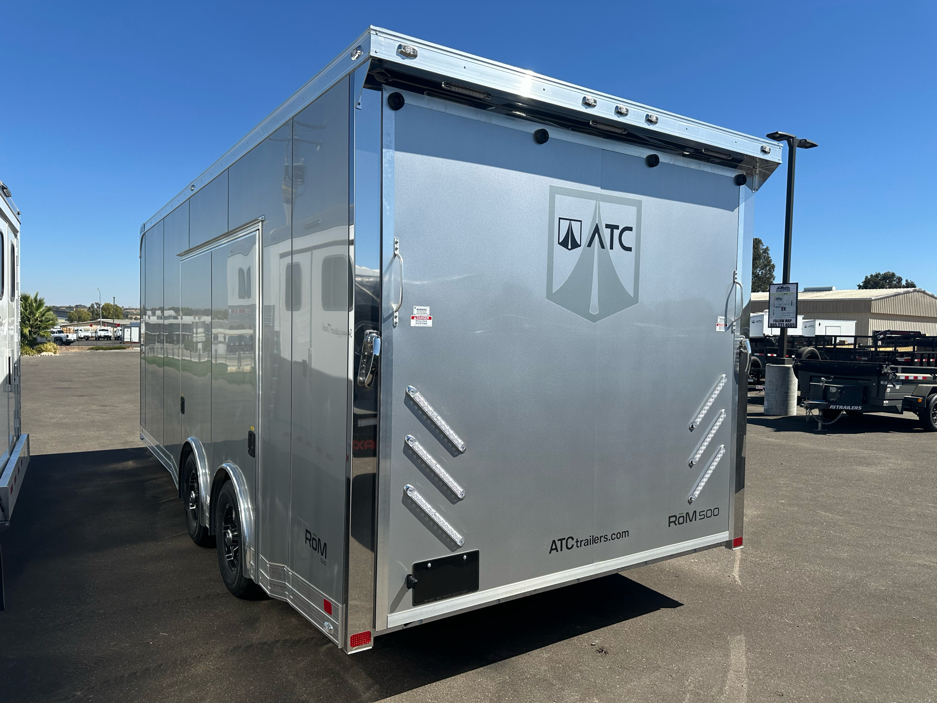 2025 ATC 8.5X20 HD ENCLOSED CAR HAULER 10K ROM500 in Paso Robles, California - Photo 3