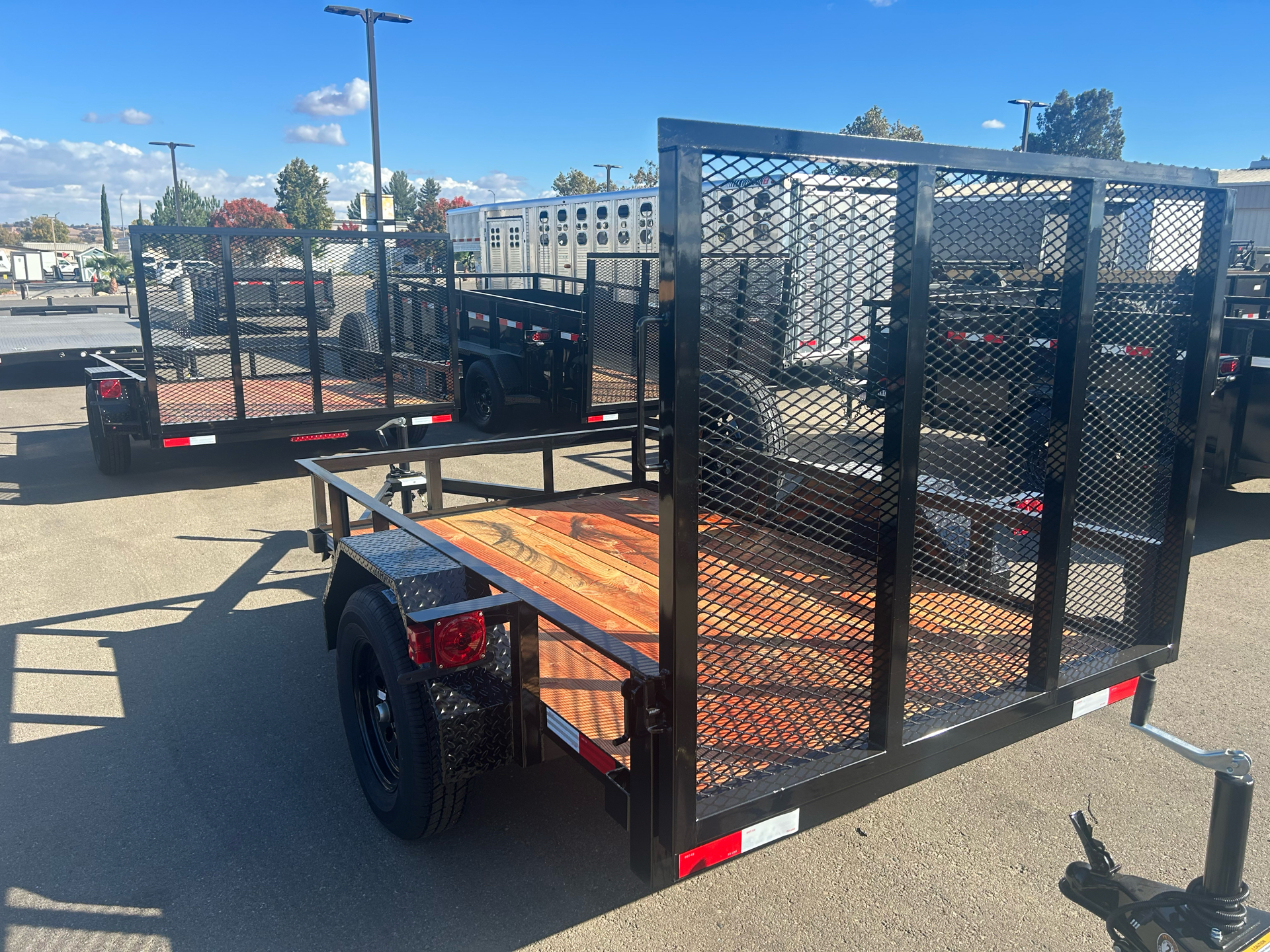 2024 IRON PANTHER TRAILERS 5X10 UTLITY SA UT109 in Paso Robles, California - Photo 3