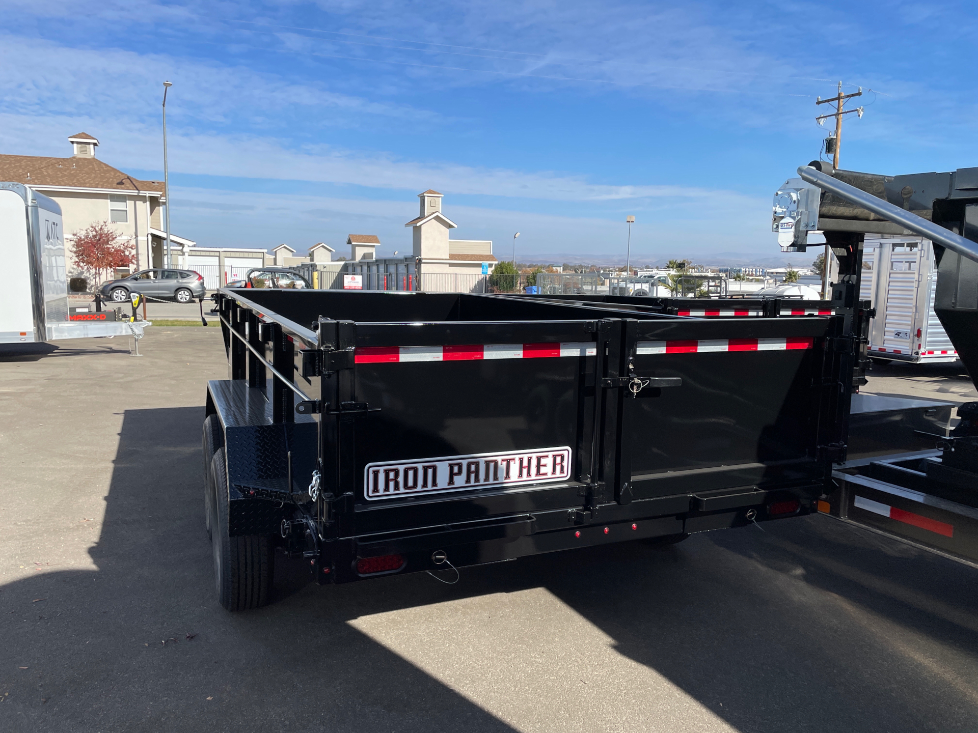 2023 IRON PANTHER  7'X14' Dump Trailer 14K in Paso Robles, California - Photo 2