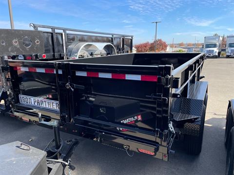 2023 IRON PANTHER  7'X14' Dump Trailer 14K in Paso Robles, California - Photo 3