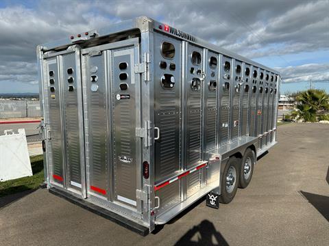 2024 Wilson Trailer 7x20 RANCH HAND STOCK TRAILER in Paso Robles, California - Photo 7