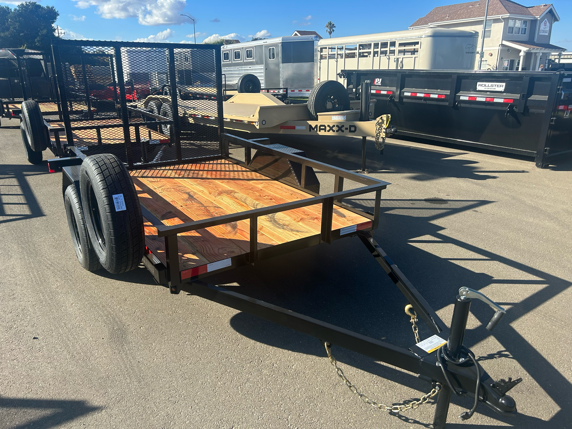 2024 IRON PANTHER TRAILERS 5X8 UTILTY SA UT018 in Paso Robles, California - Photo 1