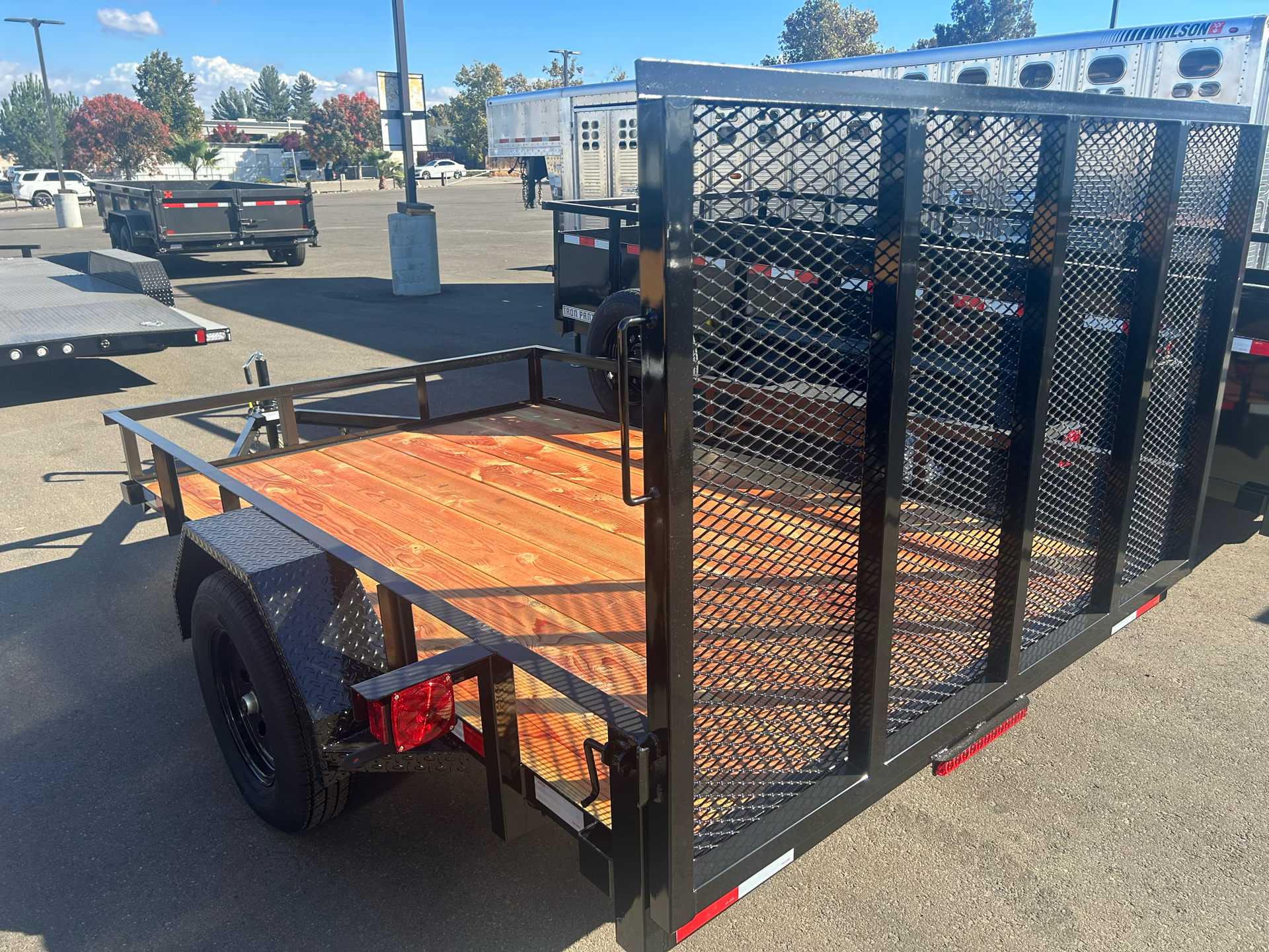 2024 IRON PANTHER TRAILERS 6.5X10 UTLILTY SA UT020 in Paso Robles, California - Photo 2