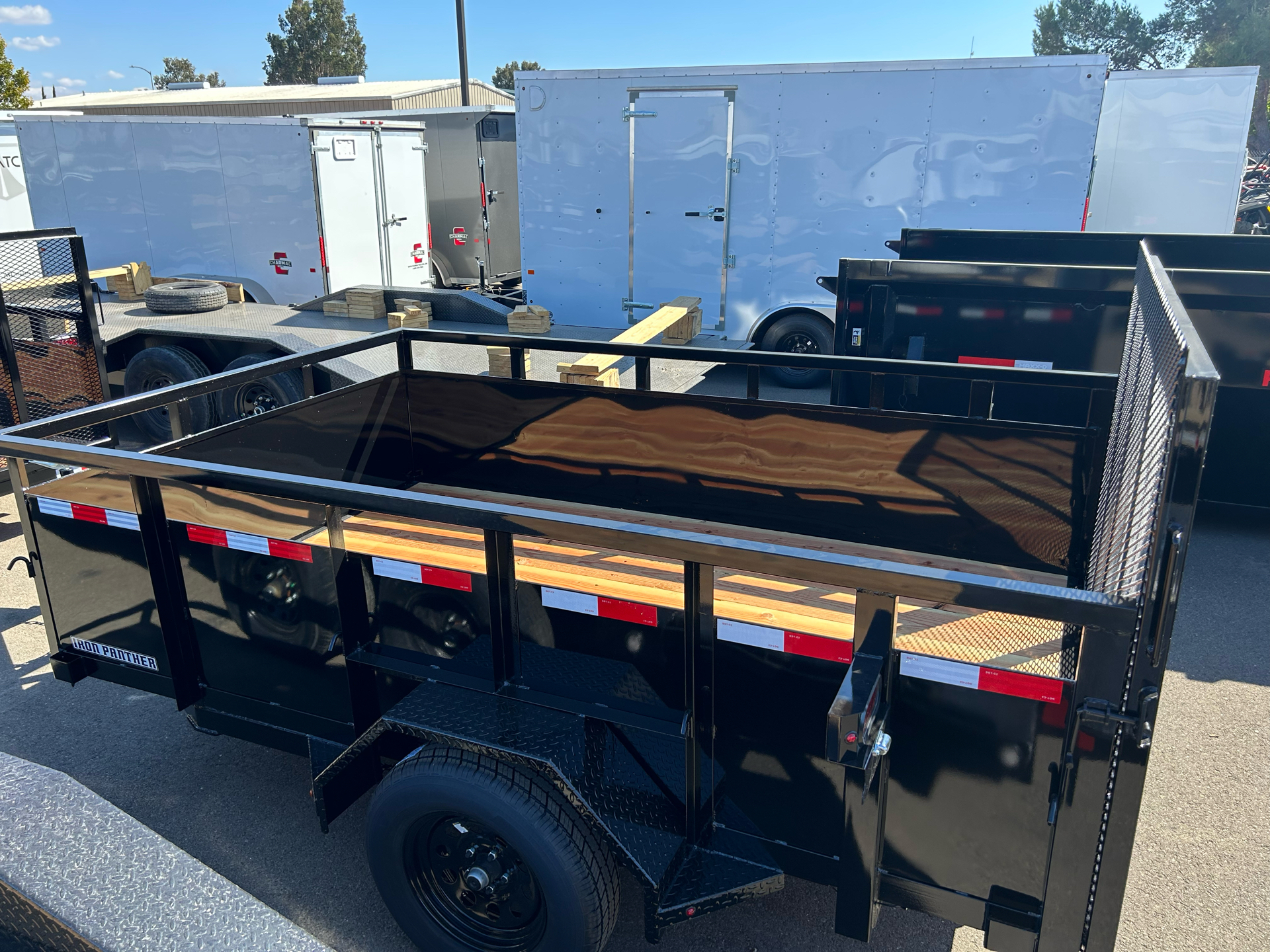 2024 IRON PANTHER TRAILERS 6.5X10 LANDSCAPE SA LT013 in Paso Robles, California - Photo 1