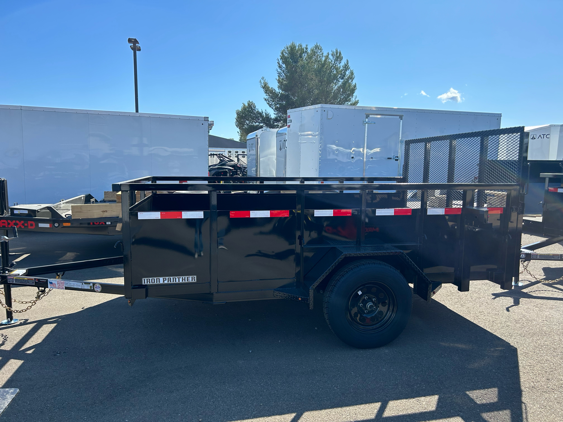 2024 IRON PANTHER TRAILERS 6.5X10 LANDSCAPE SA LT013 in Paso Robles, California - Photo 1