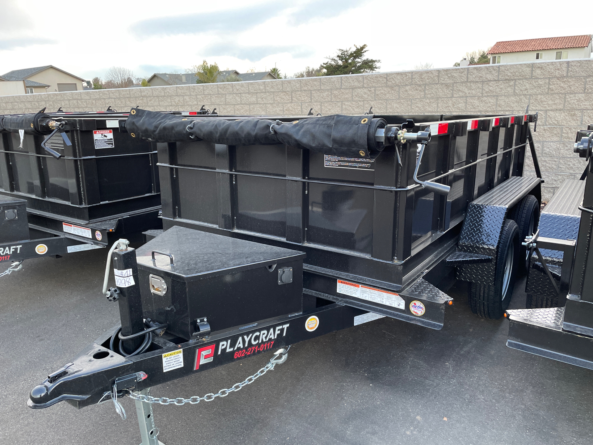 2022 PLAYCRAFT TRAILERS LDT 5x10 DUMP in Paso Robles, California