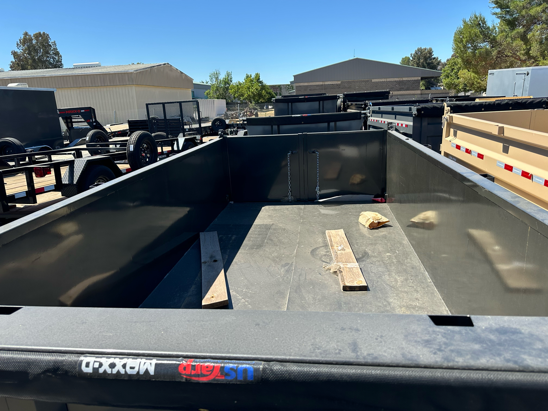 2024 MAXX-D TRAILERS 7X14X3 DUMP DJX 14K in Paso Robles, California - Photo 2