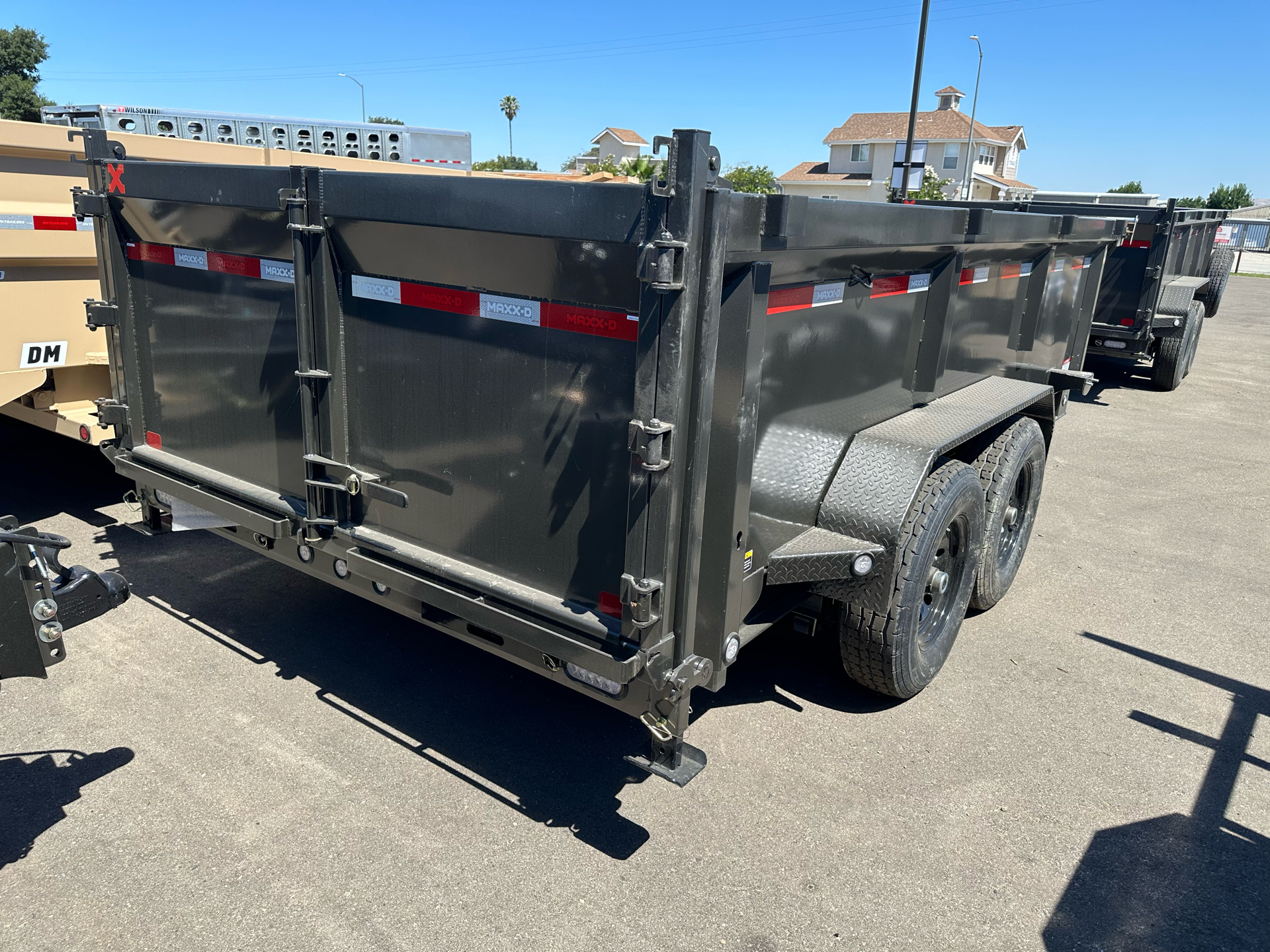 2024 MAXX-D TRAILERS 7X14X3 DUMP DJX 14K in Paso Robles, California - Photo 4