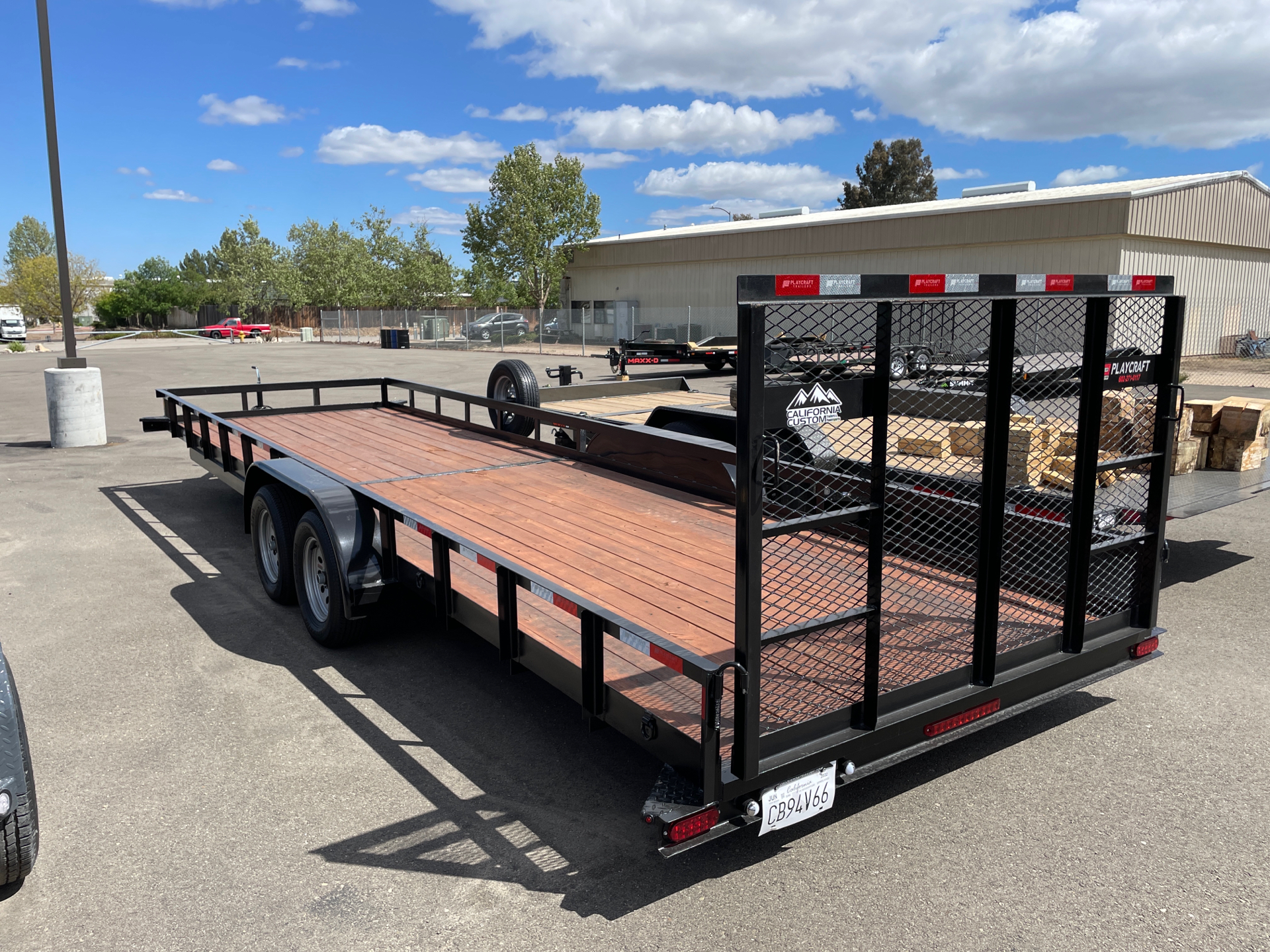 2022 PLAYCRAFT TRAILERS 82" x 26' TA UTILITY in Paso Robles, California - Photo 2