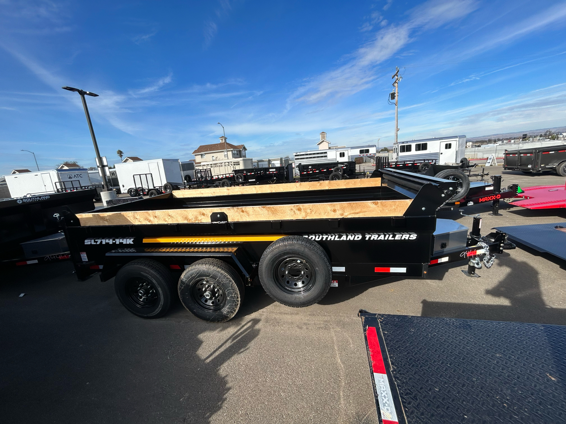 2024 SOUTHLAND TRAILER CORP 7X14X2 14K DUMP TRAILER in Paso Robles, California - Photo 3