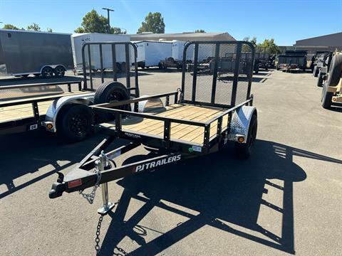 2024 PJ Trailers 5X8 SA CHANNEL UTILITY in Paso Robles, California - Photo 1