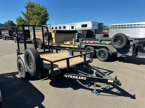 2024 PJ Trailers 5X8 SA CHANNEL UTILITY in Paso Robles, California - Photo 2