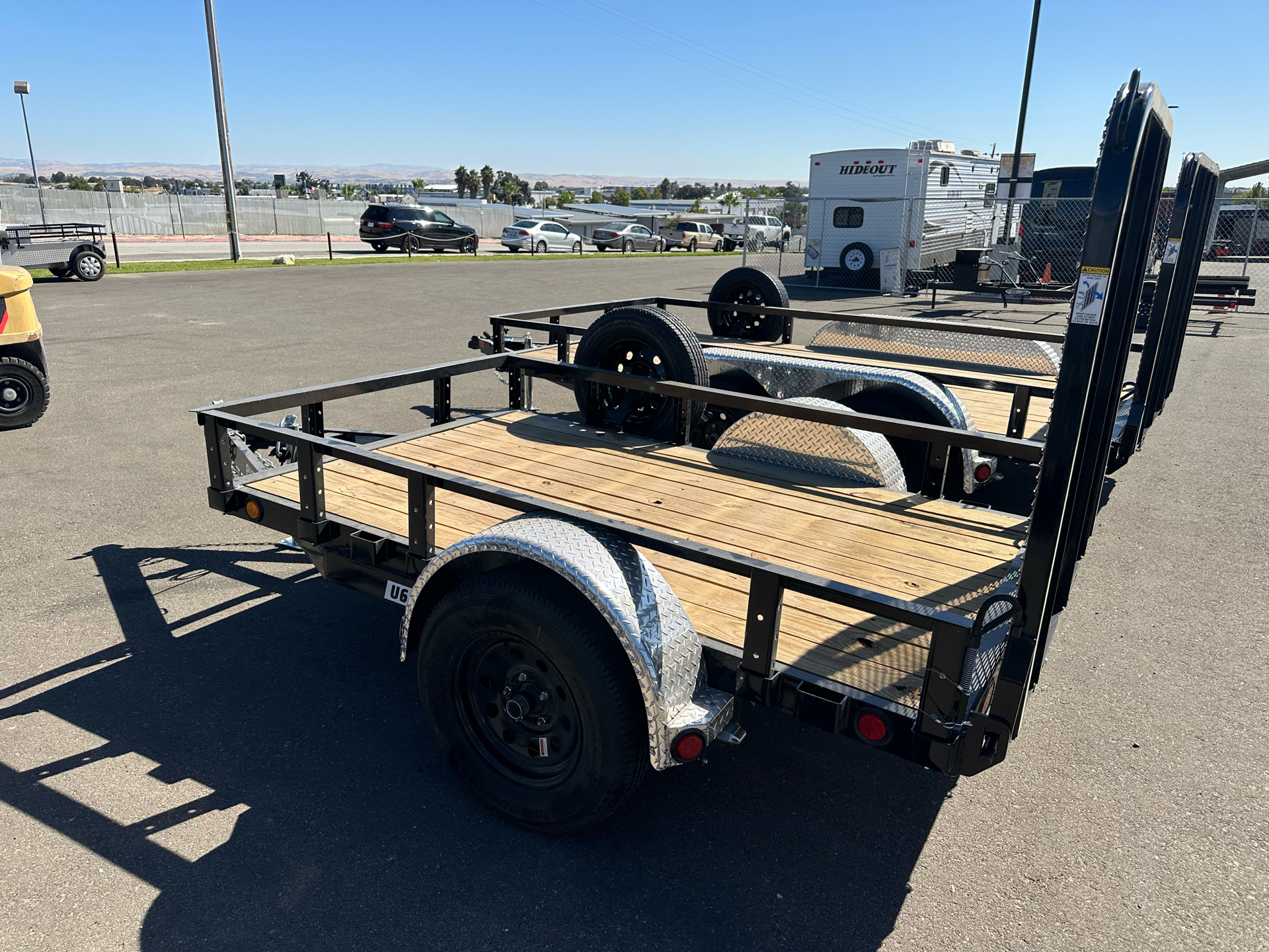 2024 PJ Trailers 5X8 SA CHANNEL UTILITY in Paso Robles, California - Photo 4