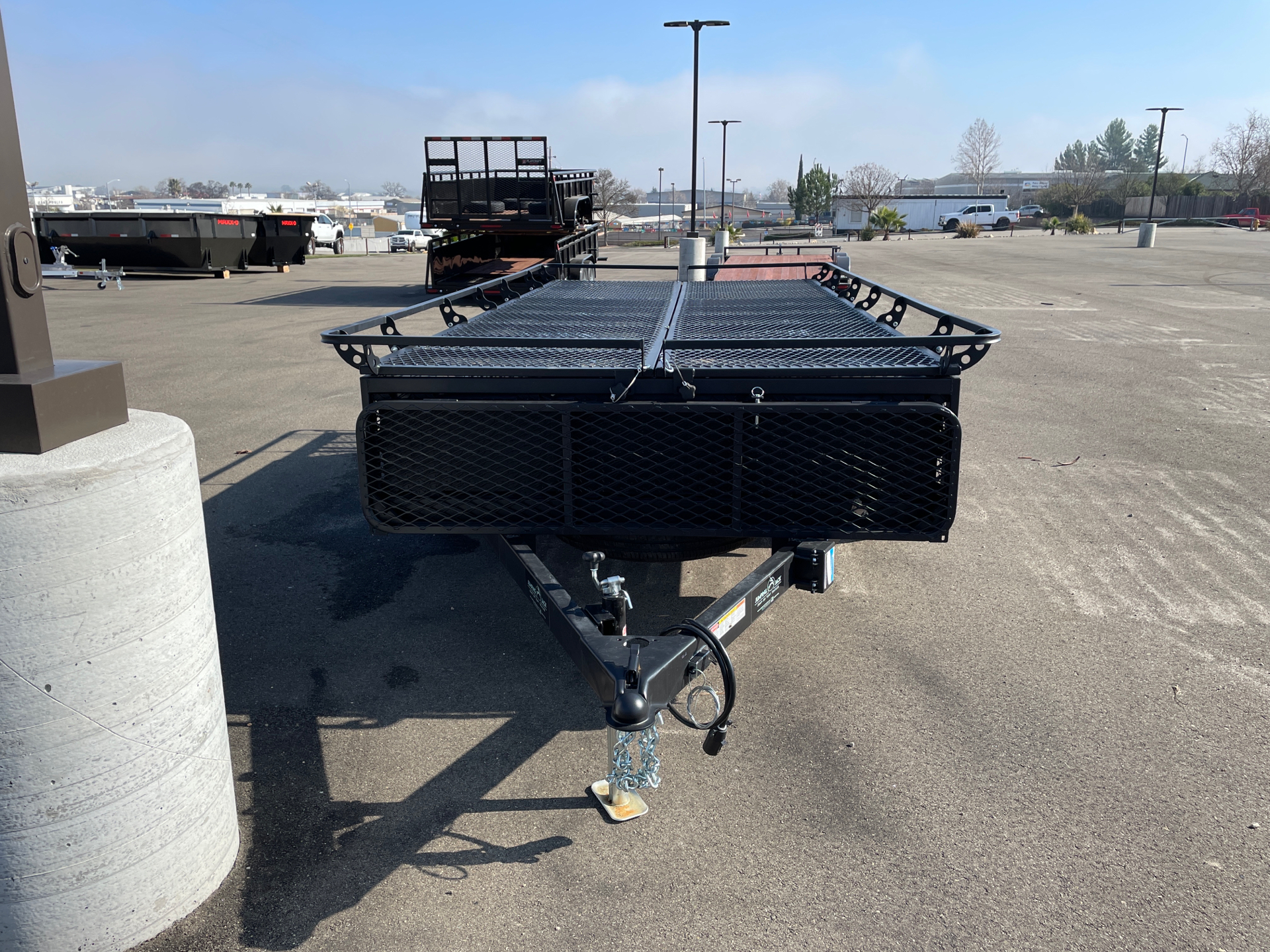 2022 JUMPING JACK TRAILERS  6x12 BLACKOUT W/8'TENT in Paso Robles, California - Photo 2