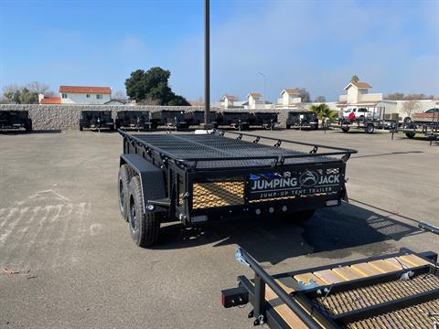 2022 JUMPING JACK TRAILERS  6x12 BLACKOUT W/8'TENT in Paso Robles, California - Photo 3