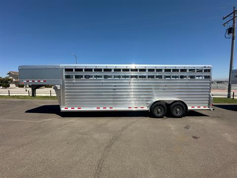 2025 4-STAR TRAILERS 7X24 DELUXE STOCK GN TRAILER in Paso Robles, California