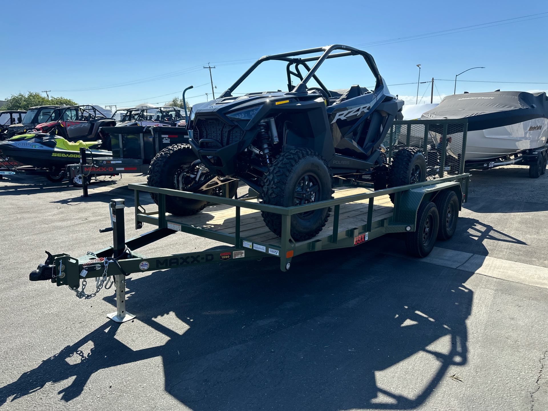 2024 MAXX-D TRAILERS 7x16 UTILITY U3X TA in Elk Grove, California - Photo 4