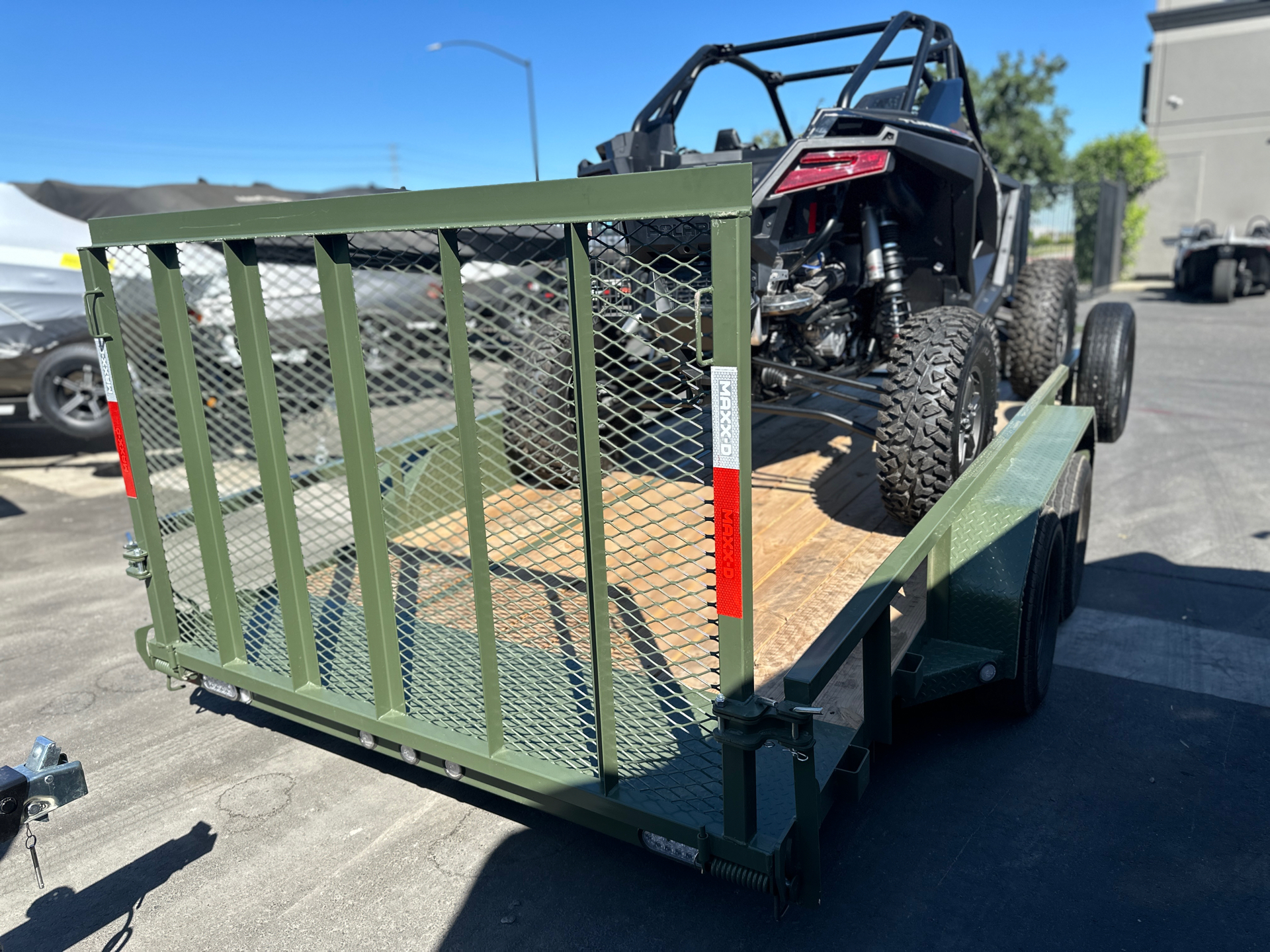 2024 MAXX-D TRAILERS 7x16 UTILITY U3X TA in Elk Grove, California - Photo 7