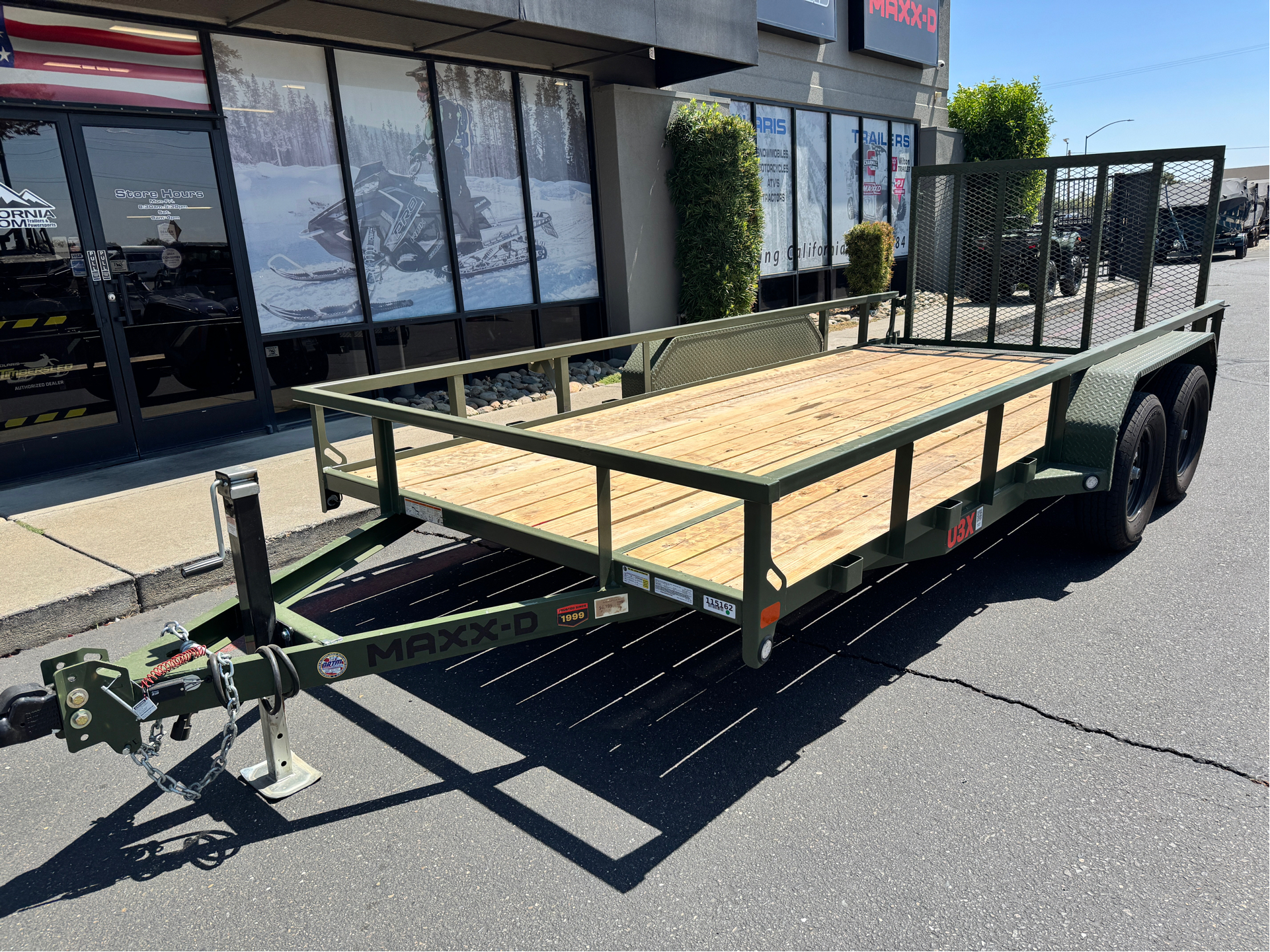 2024 MAXX-D TRAILERS 7x16 UTILITY U3X TA in Elk Grove, California - Photo 3