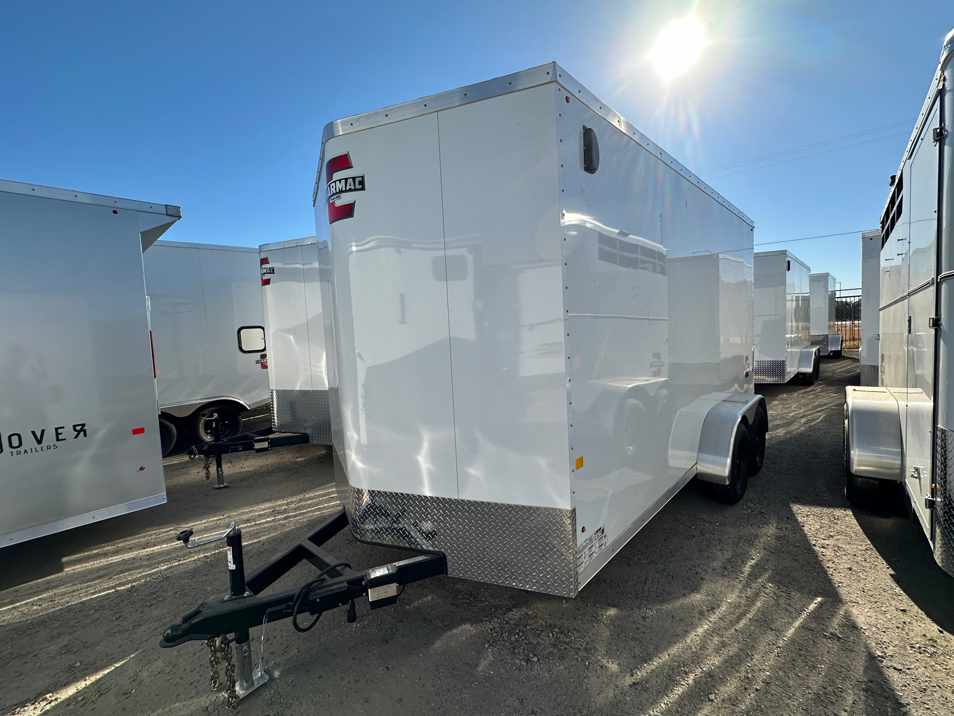 2025 Charmac Trailers 7X14 Atlas Cargo TA 7K in Elk Grove, California - Photo 1