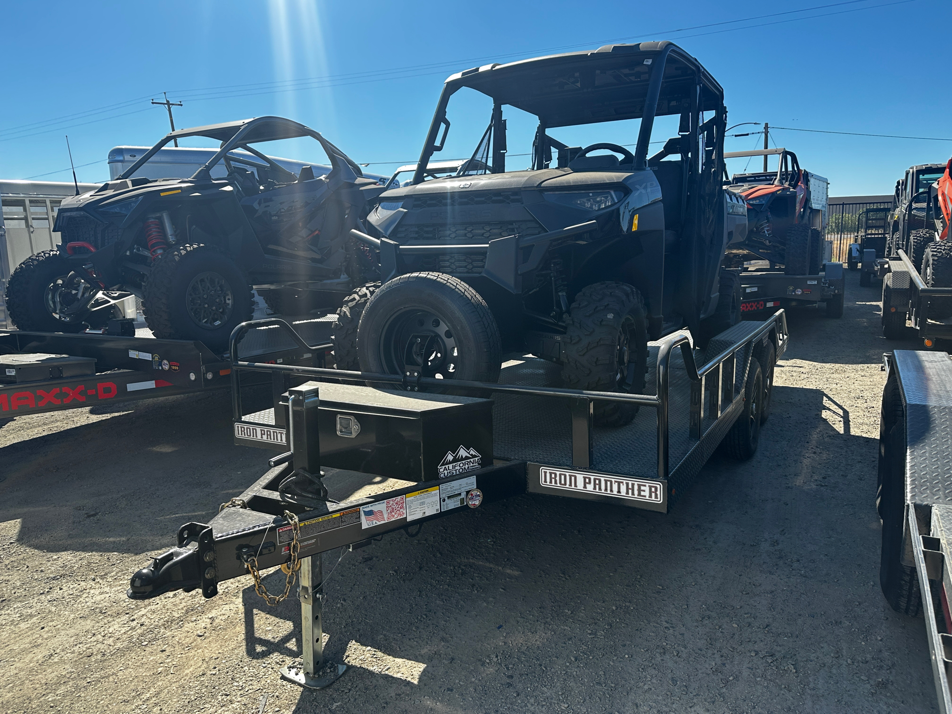 2023 Iron Panther Trailers 7X16 7K Mini Mojave TA ET406 in Elk Grove, California - Photo 8