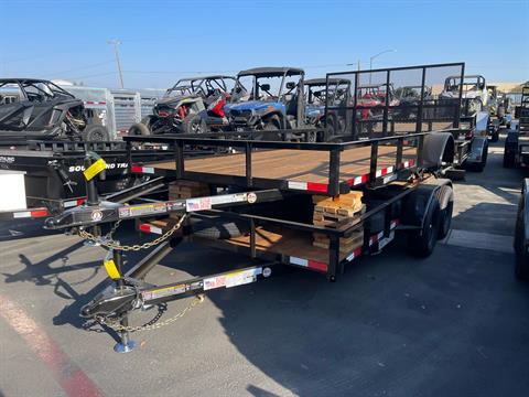 2023 Iron Panther Trailers 7x14 Tandem Axle Utility in Elk Grove, California - Photo 1