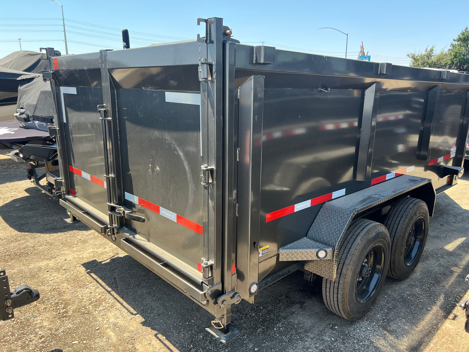 2024 MAXX-D TRAILERS 7x14x4 DUMP DJX 16K in Elk Grove, California - Photo 7