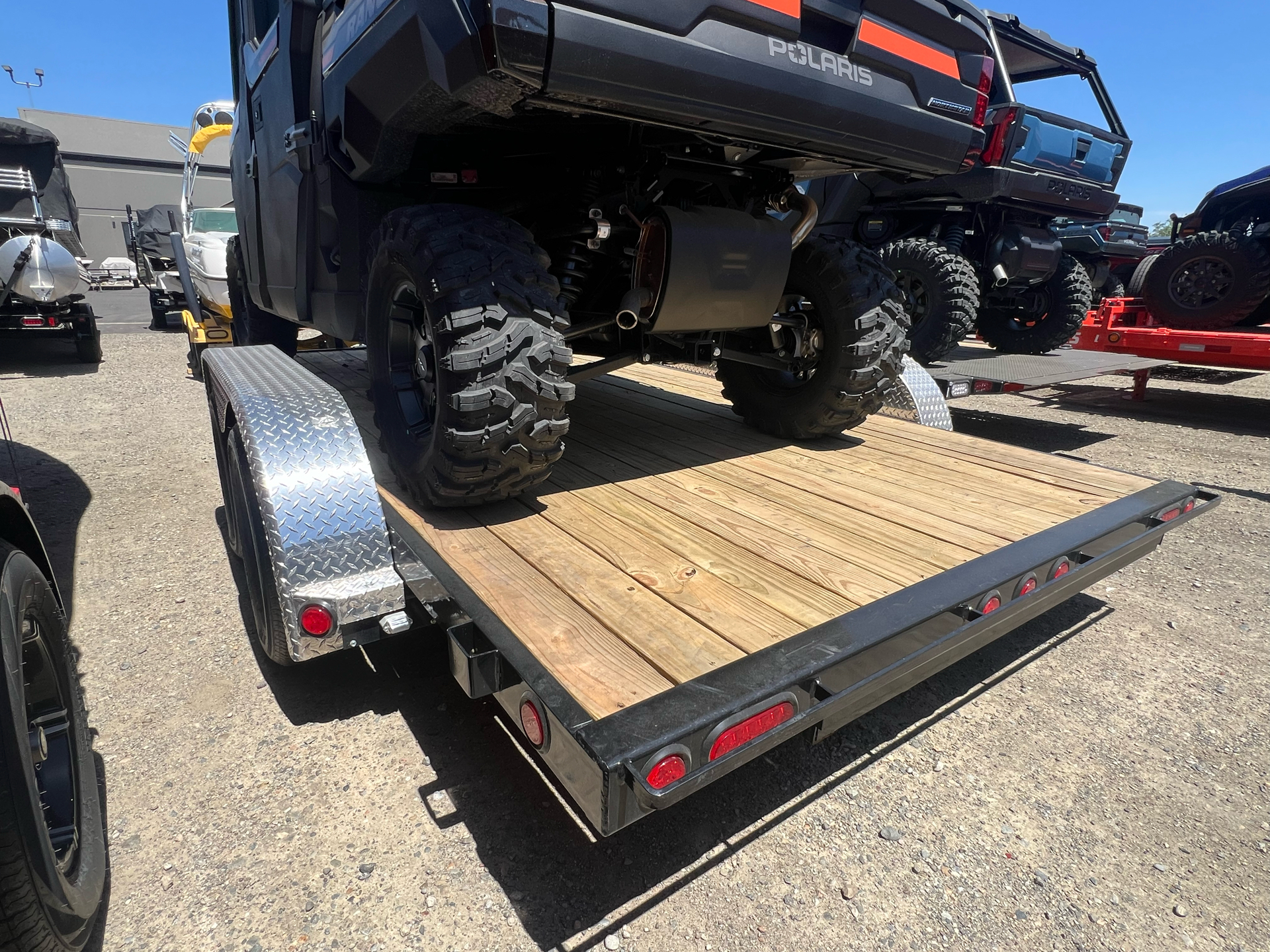 2024 PJ Trailers 7x14 4" Channel 7K Carhauler (C4) in Elk Grove, California - Photo 2