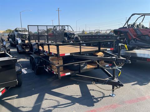2023 Iron Panther Trailers 7x14 Single Axle Utility in Elk Grove, California - Photo 2