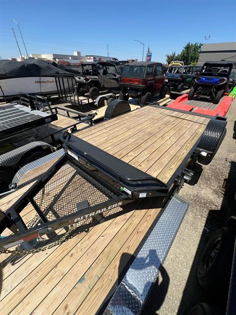 2024 PJ Trailers 6.75X13 Single Axle HD Tilt (T1) in Elk Grove, California - Photo 3