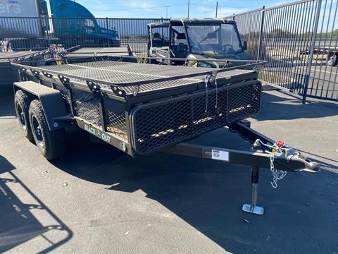 2021 Jumping Jack 6' X 12' BLACKOUT TRAILER W/ 8' TENT in Elk Grove, California - Photo 3
