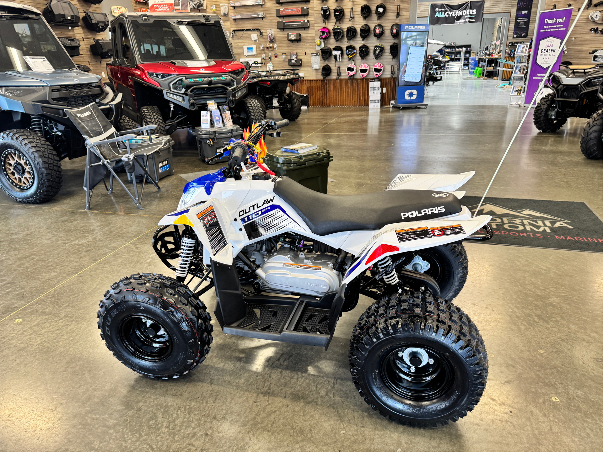 2025 Polaris Outlaw 110 EFI in Elk Grove, California - Photo 6