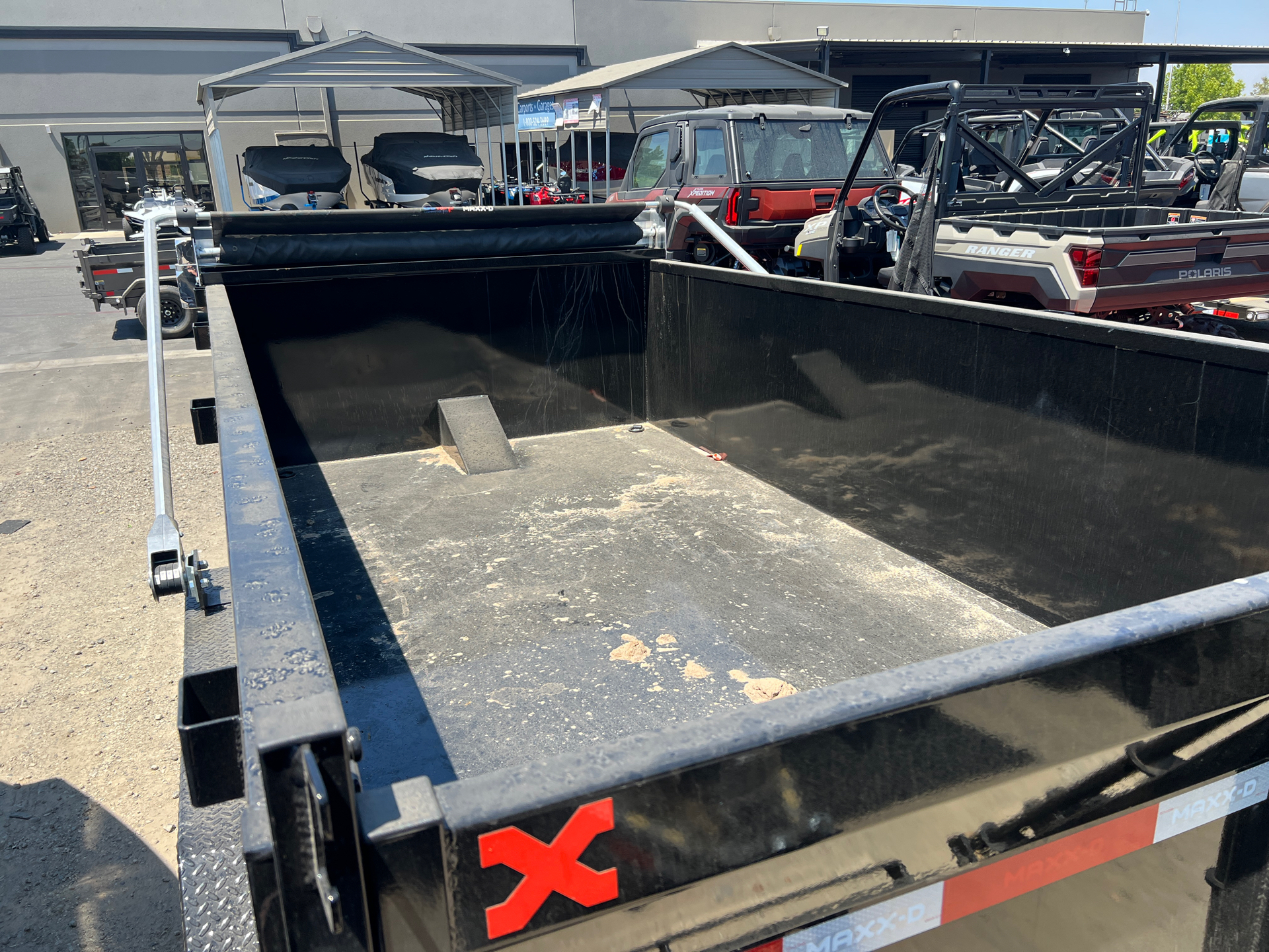 2024 MAXX-D TRAILERS 7x14x3 DUMP DTX TELESCOPING 16K in Elk Grove, California - Photo 9