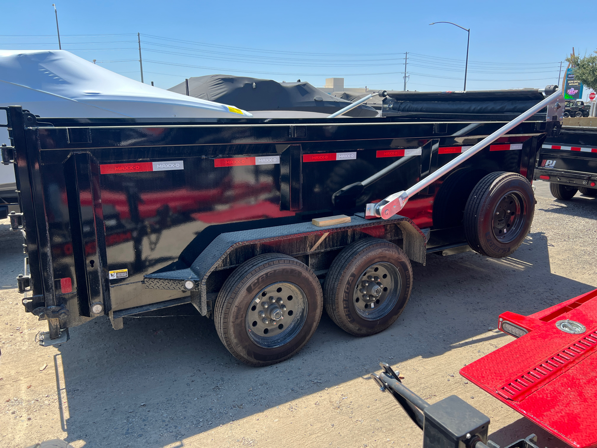 2024 MAXX-D TRAILERS 7x14x3 DUMP DTX TELESCOPING 16K in Elk Grove, California - Photo 10