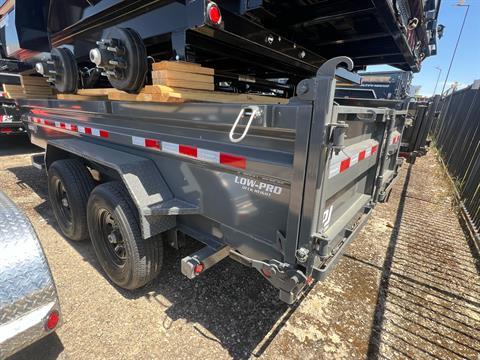 2024 PJ Trailers 7X14X2 Low Pro Dump (DL) 14K in Elk Grove, California - Photo 2