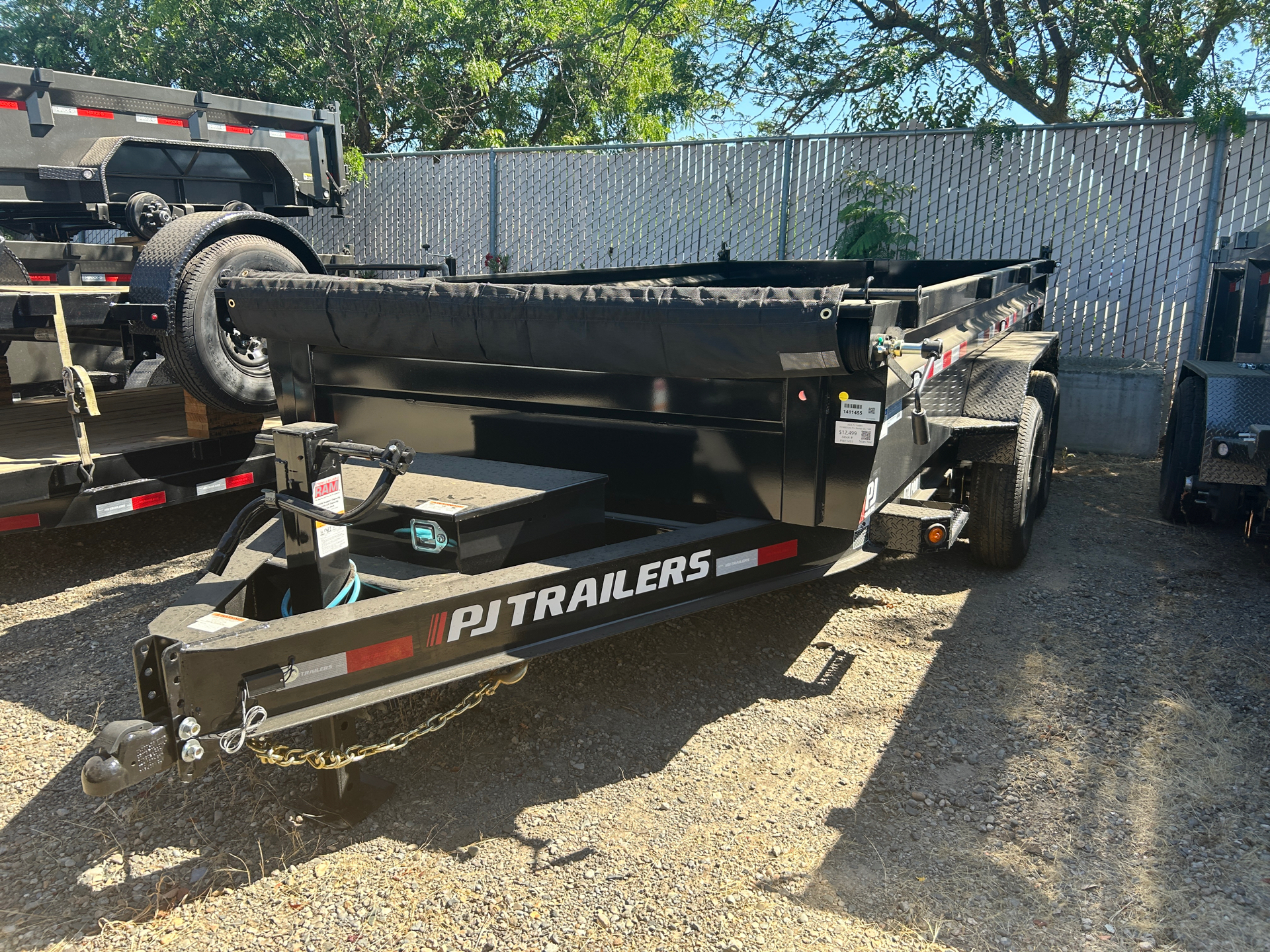 2024 PJ Trailers 7X14X2 Low Pro Dump (DL) 14K in Elk Grove, California - Photo 1