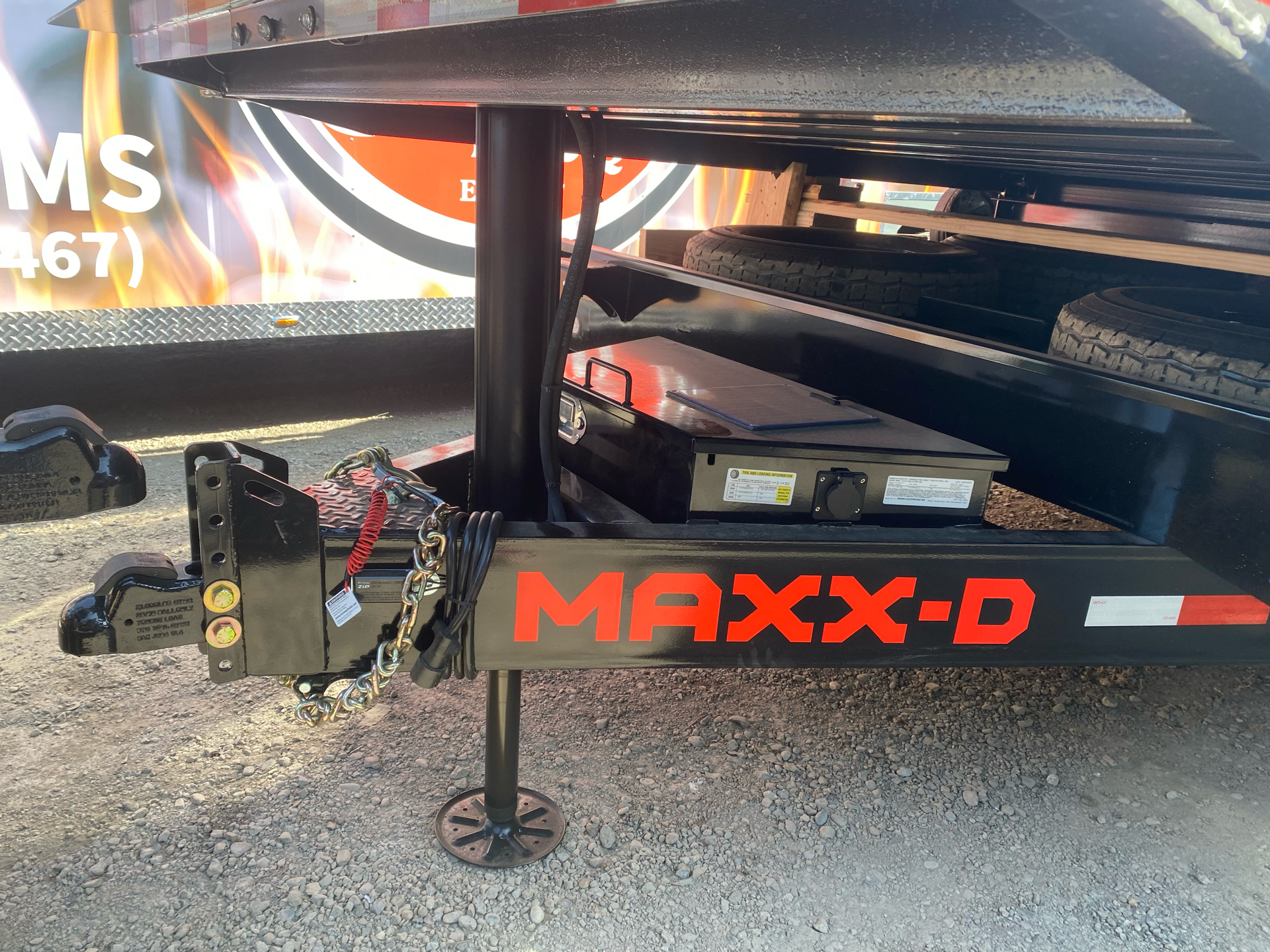 2023 MAXX-D TRAILERS 8.5X24 14k Channel Power Tilt T6X in Elk Grove, California - Photo 1