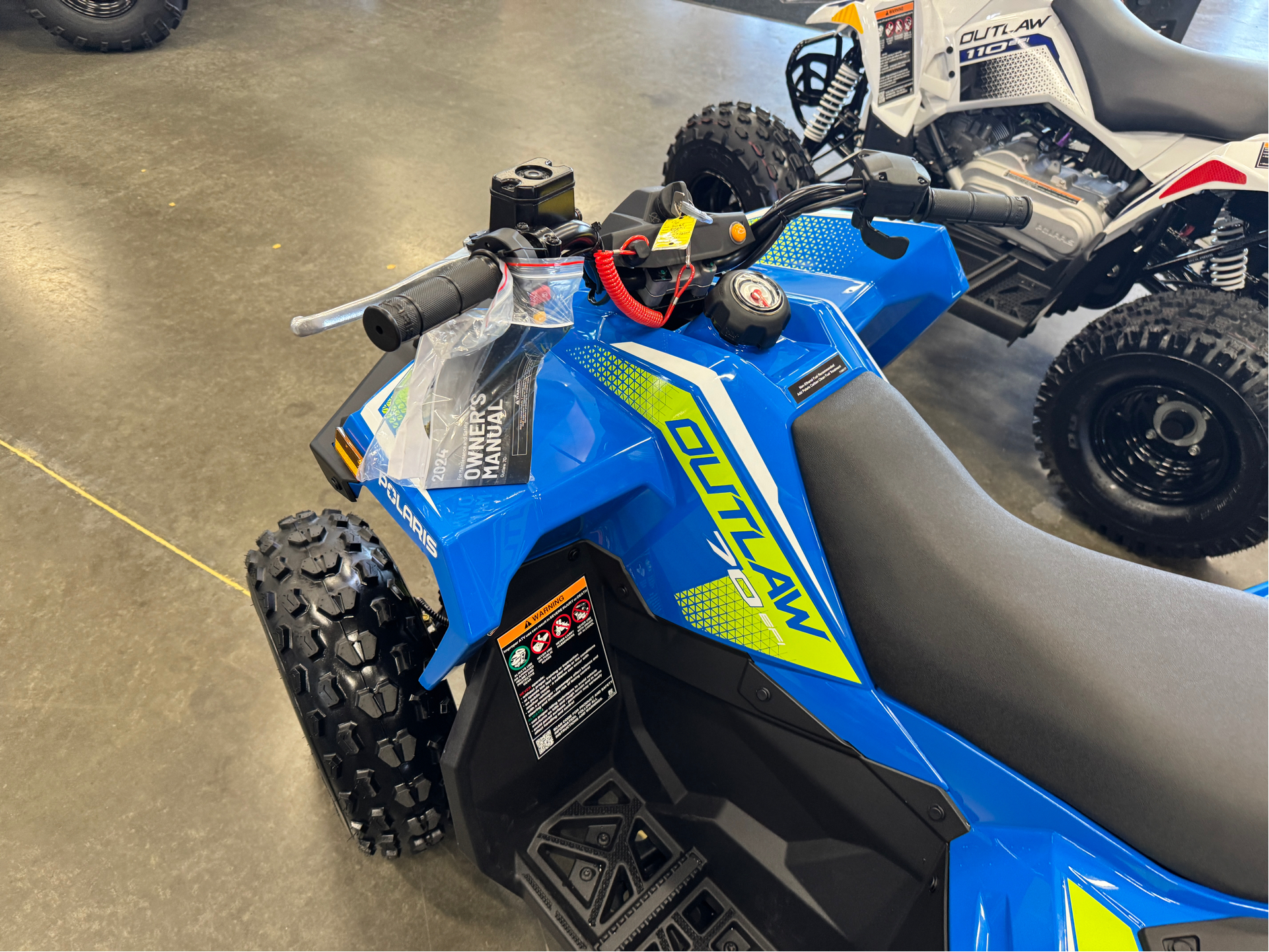 2025 Polaris Outlaw 70 EFI in Elk Grove, California - Photo 6