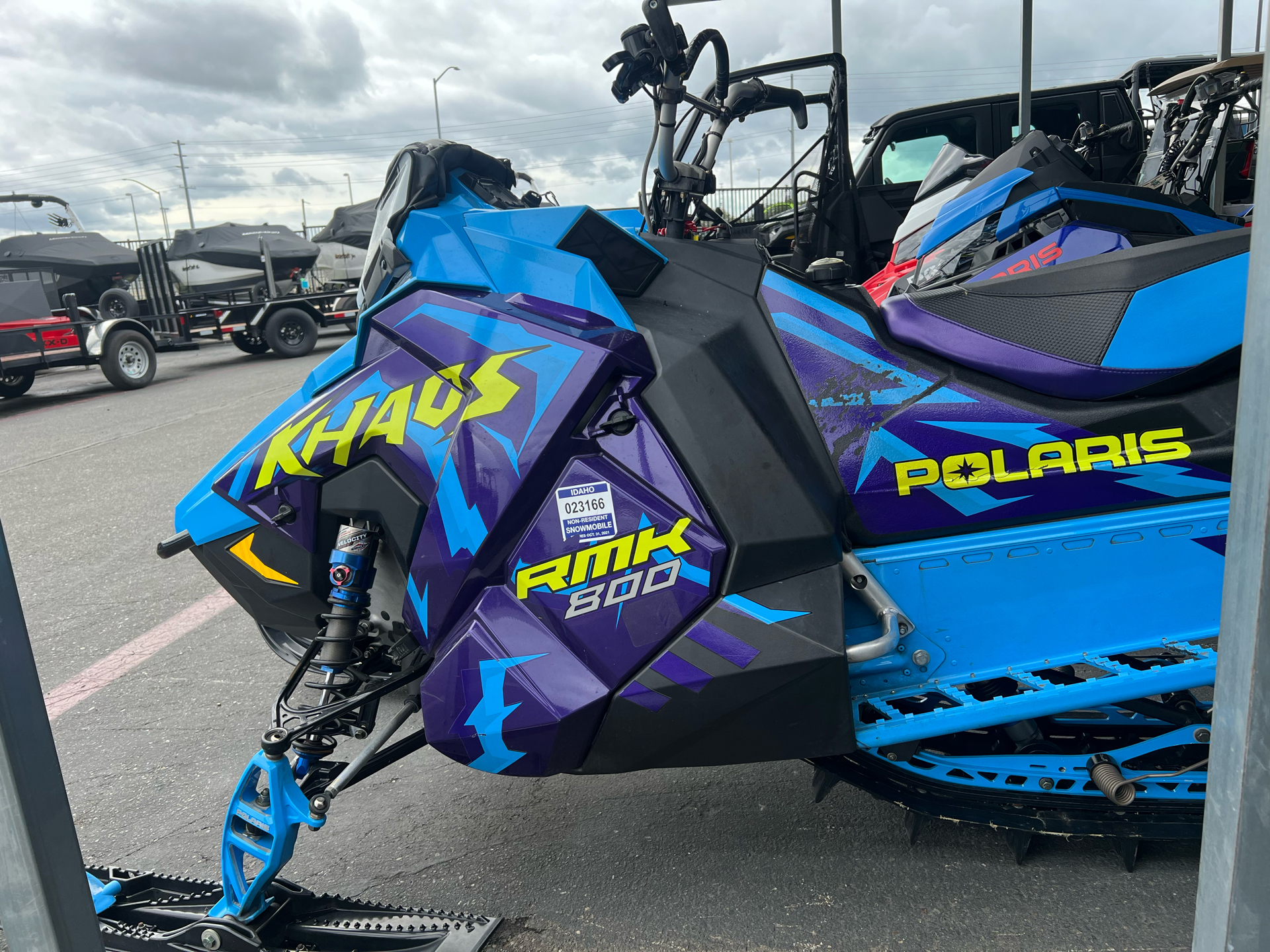 2020 Polaris 800 RMK KHAOS 155 SC in Elk Grove, California - Photo 4